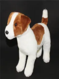 cute realistic animal beagle plush toy simulation beagle dog dolls hound dog pup pet animals for children gift 31x24cm DY503783494321