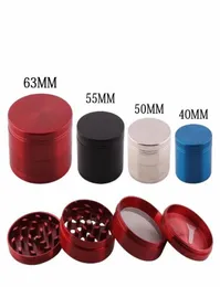 DHL 40 мм 50 мм 55 мм 63 мм 4 части Sharpstone Tobacco Grinder Grinder Grinder Cnc Filter net Dry Herb Pen4117068