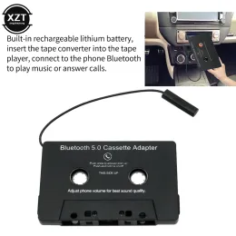 Tape Universal Bluetooth 5.0 Converter Car Tape Mp3/SBC/Stereo Audio Cassette för Aux Adapter Smartphone Cassette Handsfree Adapter