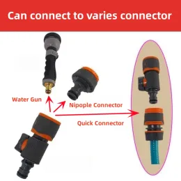 1/2 "3/4" 5/8 "Garden Slang Quick Connector Reparationskoppling av Waterstop Valve Facet Water Splitter Piping Fast Connect Joint