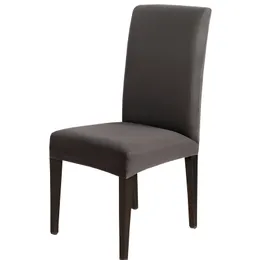 Yemek Odası için Ucuz Streç Sandalye Kapağı SPANDEX Sandalye Slipcover Elastik Streç Kılıfları Sandalyeler Mutfak Ziyafet Toptan
