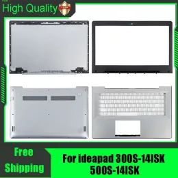 For Lenovo ideapad 300S-14ISK 500S-14ISK LCD Rear Lid Back Top Cover Front Bezel Palmrest Upper Bottom Base Case Housing Silver