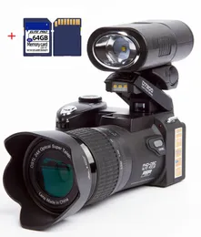 24x البصرية التكبير الكاميرات الرقمية الاحترافية ل Pographic Auto Focus 3p Po SLR DSLR 1080P HD Video Camcorder 3 عدسة KIT 240407
