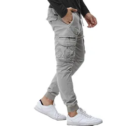 Calça masculina por atacado personalizadas calças de carga de cargo solteira solta