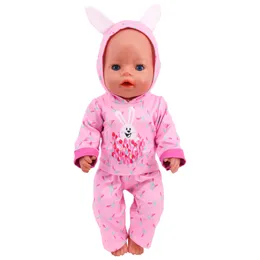 2個のPCS/セット=シャツ +パンツ人形服の生まれつきの赤ちゃん43cmアイテム18インチアメリカンドールガールズおもちゃ私たちの世代