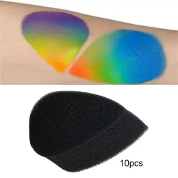 10Pcs Body Painting Sponges for Kids High Density Reusable Face Paint Sponges Pack for Art Work Makeup Facepaint Graffiti Craft