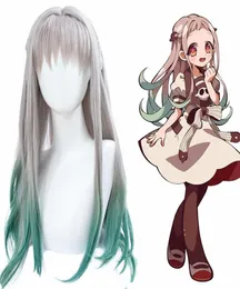 Dianqi 애니메이션 화장실 바운드 Jibaku Shounen Hanako Kun Cosplay Wigs Nene Yashiro 특수 가발 컬러 합성 여성 가발 Wig7491997