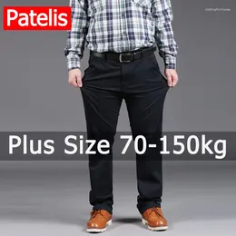 Pantaloni maschili uomini di grande dimensione casual per 70-150 kg più abito 34-50 pantaloni formali lunghi affari