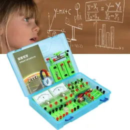 Schulphysik -Labors grundlegender Elektrizitätserkennungskreis -Magnetismus -Experiment