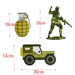 20PCSエイミーミリタリーDIYフォトブース小道
