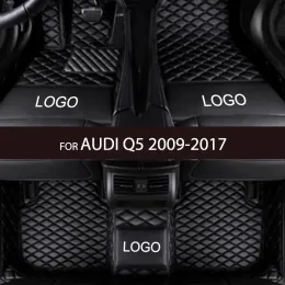 Aupdee Car Floor Mats for Audi Q5 2009 2012 2012 2012 2013 2014 2015 2017 Custom Auto Foot Pads 자동차 카펫 커버