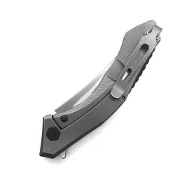 1 штука титанового карманного ножа зажима зажима талии для ZT 0350 /0460 Складной нож Легкие карманные задние зажимы