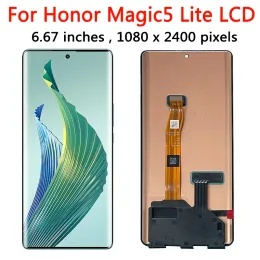 Nowy dla honor Magic5 Lite Rmo-NX3 LCD Wymiana Huawei Honor Magic 5 Lite LCD Touch Screen Digitizer Zespół