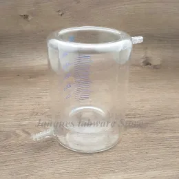 1pcs 50ml to 1000ml Laboratory Jacketed Borosilicate Glass Beaker Double Layer Beaker for Photocatalytic reactor