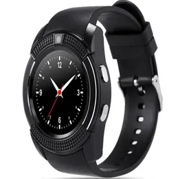 V8 Smart Watch Bluetooth Uhren Android mit 03M Kamera MTK6261D DZ09 GT08 Smartwatch für Android Phone mit Einzelhandelspaket1895526