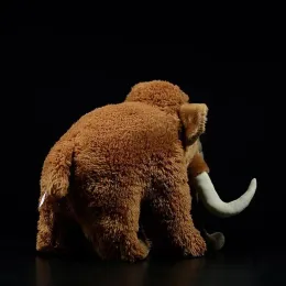 Carino africano fauna selvatica per la fauna selvatica di rinoceronte elefante ippopotamo bambola lussureggiante fattura morbida peluche di peluche animali modelli regali natalizi