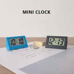 Mini Table Digital Clock Desktopsmall Schreibtisch Uhren Stille kreative Schüler verwenden tragbare elektronische Uhr für den kostenlosen Versand zu Hause