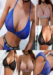 Camisoles Tanks Brand Sexy Women Lace Floral Bralette Triangle Uncedded Bra Crop Top Lingleie2554281