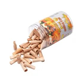 Outros acessórios para fumantes fumam dicas de boca de madeira com diferentes acessórios de sabor de madeira filtro de madeira por suporte de cigarro de tabaco dispensável DHEQ3