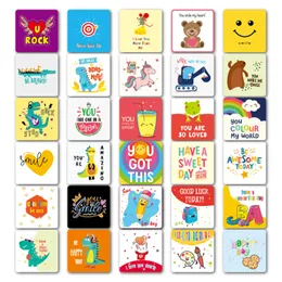 60 Lunchbox Notizen für Kinder süße inspirierende und motivierend positive Denken an Ihre Karten für Jungen und Mädchen Lunchbox