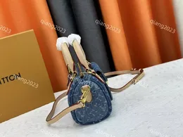 Denim canvasNEW Mini Boston Bags Designer Bag Women Tote Handbag Luxury Shoulder Handbags Fashion Small Pillow Purse Everyday all-match classic and simpl nano