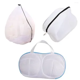 Laundry Bags Cleaning Bag Not Easily Damaged For Washing Machines Portable Resistance To Deformation Handheld Design Thicken Bra