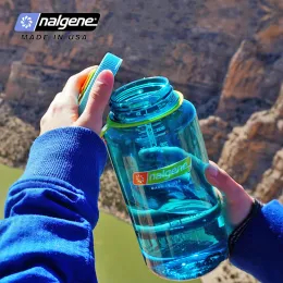 Nalgene-Outdoor Sport breites Mundwasserflasche, tragbar, Reisen, Wandern, Laufen, Trinkflasche, 1000 ml
