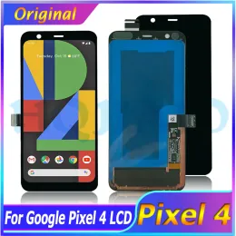 100% Tested AMOLED 5.7" For Google Pixel 4 LCD Display Touch Screen Digitizer Assembly Replacement For Google Pixel4 Display LCD