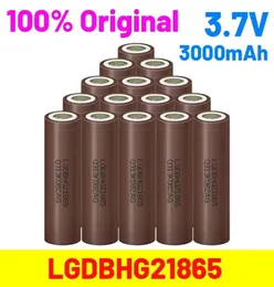 100 Original18650 HG2 3000mah 배터리 36V 방전 30A 18650 LGHG2 3000MAH 37V 18650 배터리 6266390