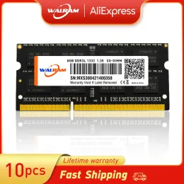 Rams Walram Memoria Ram DDR3 4GB 8GB 1600MHz Cl 11 Dizüstü Bilgisayar RAM 1333 1600 2400 2666 2133 DDR3L 1.35V 204pin Sodimm Defter Bellek Bellek