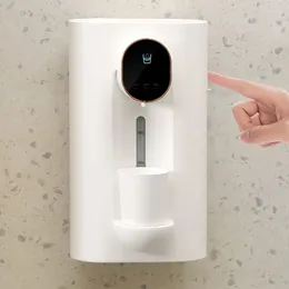 Liquid Soap Dispenser Modern väggmonterad munvatten med LED -skärmjusterbar växel Uppgradera din vårdrutin