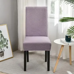 Sandalye Kapakları Yemek Ofis Masası için Seerucker Kapağı Ev Elastikiyeti Leke Dirençli Polyester SPANDEX Kumaş