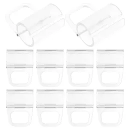 Pull Down Shades Blinds Grips for Windows - Plastic Hem Grip Roller Shade Hardware for Home Rolling Curtain Accessories