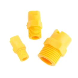 Plastic Vee Jet Flat Fan Spray Nozzle 1/8" 1/4" 1/2" Industrial Cleaning Washing for Home Courtyard Garden Cleaning Supplies