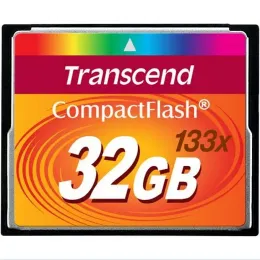 Karten Original Transcend Professional Memory Card 8 GB 16 GB 32 GB Hochgeschwindigkeit CF Card 133x Compact Flash für DSLR -Kamera Full HD 3D Video