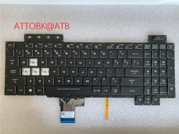 Tastaturen RU/US/UK Laptop -Tastatur für ASUS TUF FX505 FX505DY FX505DT FX505GM FX705 FX95G FX95DU FX705DY FX705GM FX705DT RGB Backlight