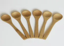 8 Size Small bamboo Spoons Natural EeoFriendly Mini Honey Spoons Kitchen Mini Coffee Teaspoon Kids Ice Cream Scoop 916cm DH20737676932