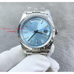 Смотреть Steel Olex Aaaaa Men's 36 -мм циферблата Automatic Women Superclone Дата 40 -мм популярные механические часы Luminous Day Precision Design 128238 305