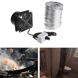 Gadgets USB Adjustable Speed Solder Smoke Absorber Fume Extractor Fan Pipe Duct Exhuast Fan with Pipe Tube Ventilation Fan