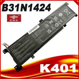 Batterie B31N1424 Batteria per laptop per ASUS K401L A401L K401LB K401LB5010 K401LB5200 K401LB5500 A400U K401U K401UB K401UQ 11.4V 48Wh