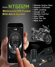 NTG02M MOTORCYCLE GPS TRACKING GSM Real Time Antitheft Move Alarm Fjärrmotor Start BRÄNGSKLIPT Funktion med App och SMS9340051