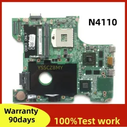 Płyta główna DAV02amb8f1 dla Dell Inspiron N4110 HM67 HD6630M Laptop Motherboard CN00FR3M 00FR3M Notebook Mainbook