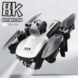 Droni Nuovo S2S Mini drone 4K 4K Professionale HD HD Evitamento dell'ostacolo Aerial Fotografia Aanna Footcopter Piegabile senza spazzole vola per 25 minuti