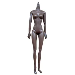 1/6 docka kropp 16 leder diy rörlig naken naken dollkropp för 1/6 pp/fr/babi supermodell dollhus diy kroppsdocktillbehör