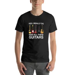 Tak, naprawdę potrzebuję wszystkich tych gitarowych koszulki plus rozmiar
