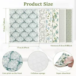 5/6PCSキッチン食器布団環境にやさしい再利用可能なスウェーデンの食器布