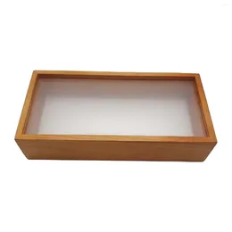 Ramki pudełka cienia pudełko rama dekoracja stolika drewniana głębokie suszone kwiaty