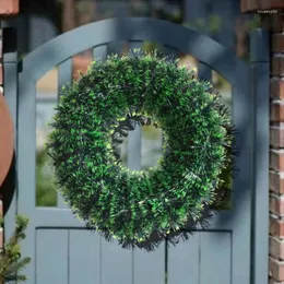 Dekorative Blumen grüne künstliche Feiertagskranzfestdekoration Weihnachten 40 cm