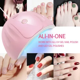 Manicure Conjunto com Mini803 Lâmpada de unhas Acessórios de cuidados com as unhas Conjunto de caneta portátil Ferramentas de manicure para polimento de caneta portátil