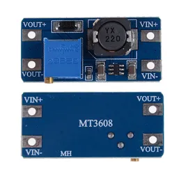 DC-DC 조절 전압 부스트 모듈 2A 마이크로 USB 2V-24V ~ 5V 9V 12V 28V Arduino 키트에 적합한 전력 증폭기